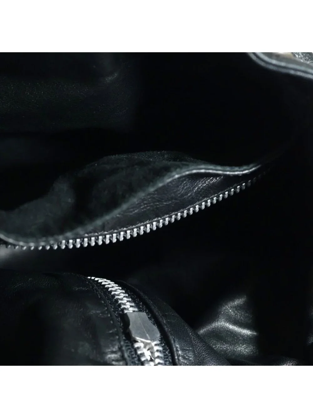 Chrome Hearts Flerknee Mini Backpack Funi Daga Zip Leather Black